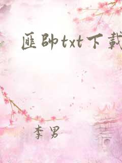 匪帅txt下载