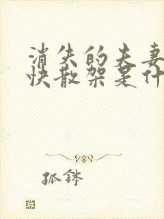 消失的夫妻女主快散架是什么意思