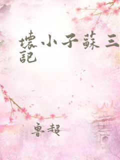 坏小子苏三风流记