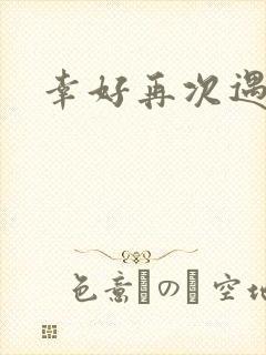 幸好再次遇见你