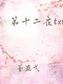 第十二夜txt