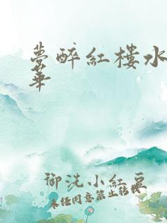 梦醉红楼水润珠华