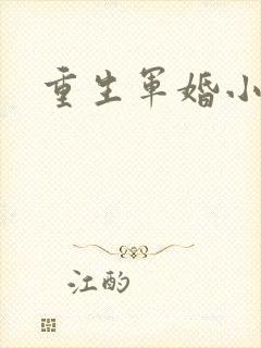 重生军婚小媳妇