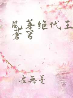 风华绝代王妃斗苍穹
