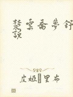 楚云乔梦舒的小说