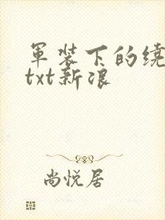 军装下的绕指柔txt新浪