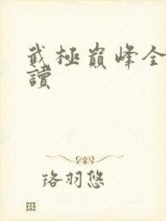 武极巅峰全文阅读