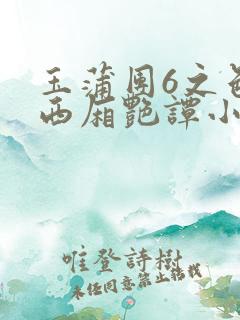 玉蒲团6之色情西厢艳谭小说