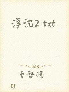 浮沉2 txt