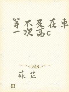 等不及在车里做一次高c