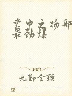 掌中之物哪一章最劲爆