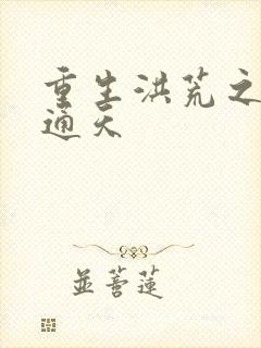 重生洪荒之极品通天