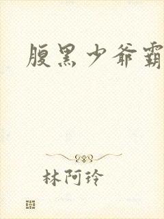 腹黑少爷霸道爱