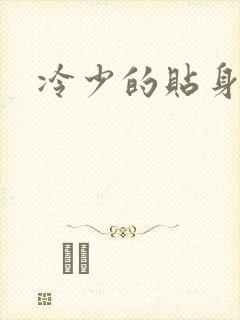 冷少的贴身女人
