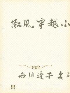 傲风穿越小说吧
