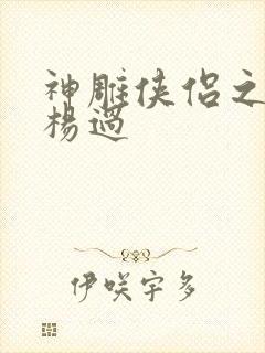 神雕侠侣之我是杨过