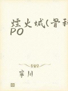 烟火城(骨科)PO
