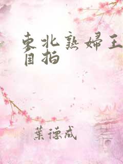 东北熟妇王梅娟自拍