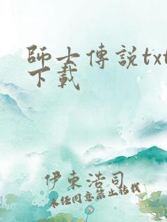 师士传说txt下载