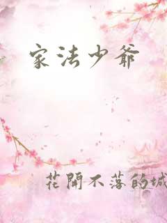 家法少爷
