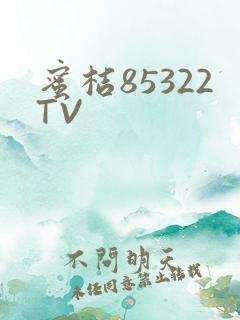 蜜桔85322TV