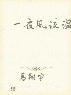 一夜风流温暮生