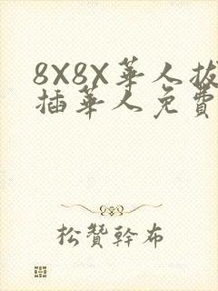 8X8X华人拔插华人免费