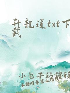升龙道txt下载