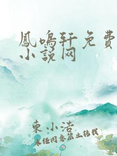 凤鸣轩免费言情小说网