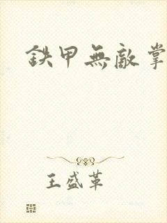 铁甲无敌掌门人