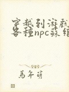 穿越到游戏里和各种npc苏绾