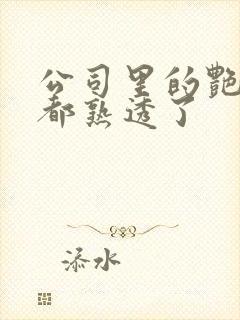 公司里的艳妇们都熟透了