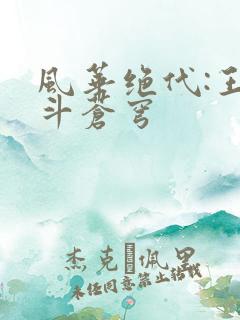 风华绝代:王妃斗苍穹