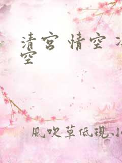 清宫 情空 净空