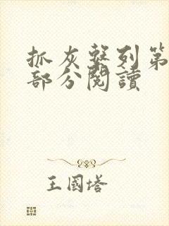 抓灰系列第33部分阅读