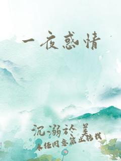 一夜惑情
