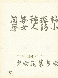 用各种振动器折磨女人的小说