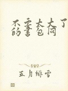 不要太大了会坏的书包网