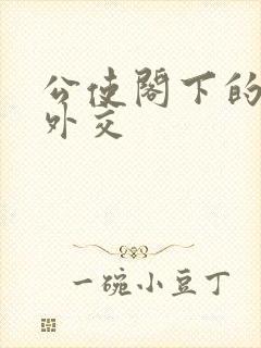 公使阁下的秘密外交