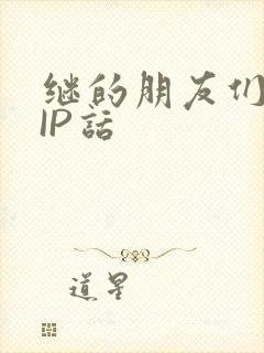 继的朋友们SVIP话