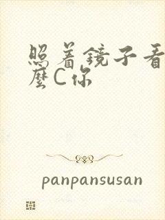 照着镜子看我怎么C你