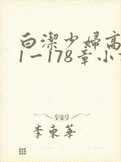 白洁少妇高义第1一178章小说