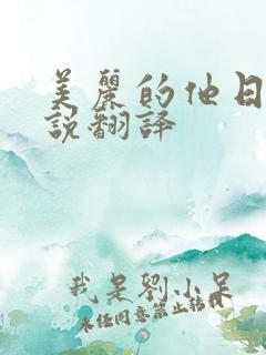 美丽的他日剧小说翻译