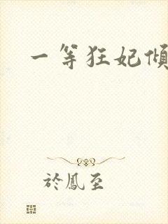 一等狂妃倾天下