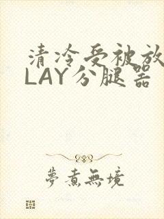 清冷受被放置PLAY分腿器