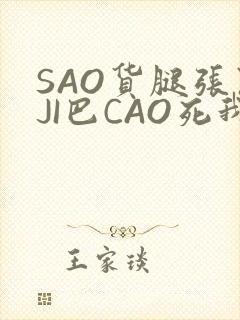 SAO货腿张开JI巴CAO死我