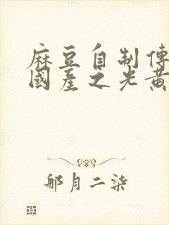 麻豆自制传媒 国产之光黄