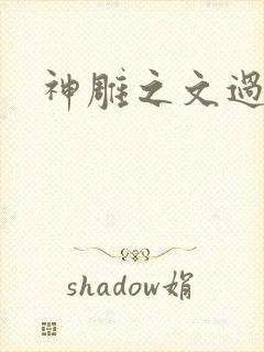 神雕之文过是非