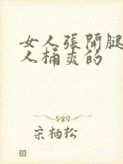 女人张开腿让男人桶爽的