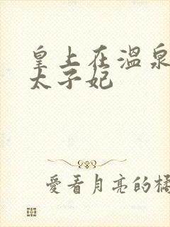 皇上在温泉要了太子妃